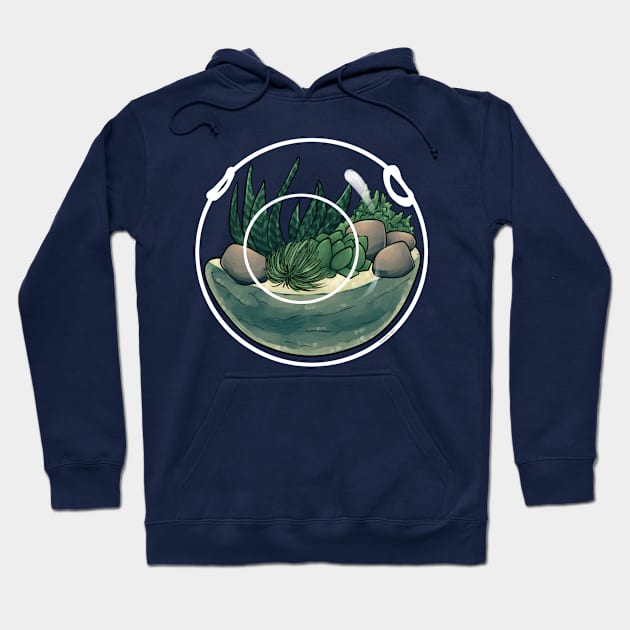 Cactus Terrarium Hoodie by mcbenik